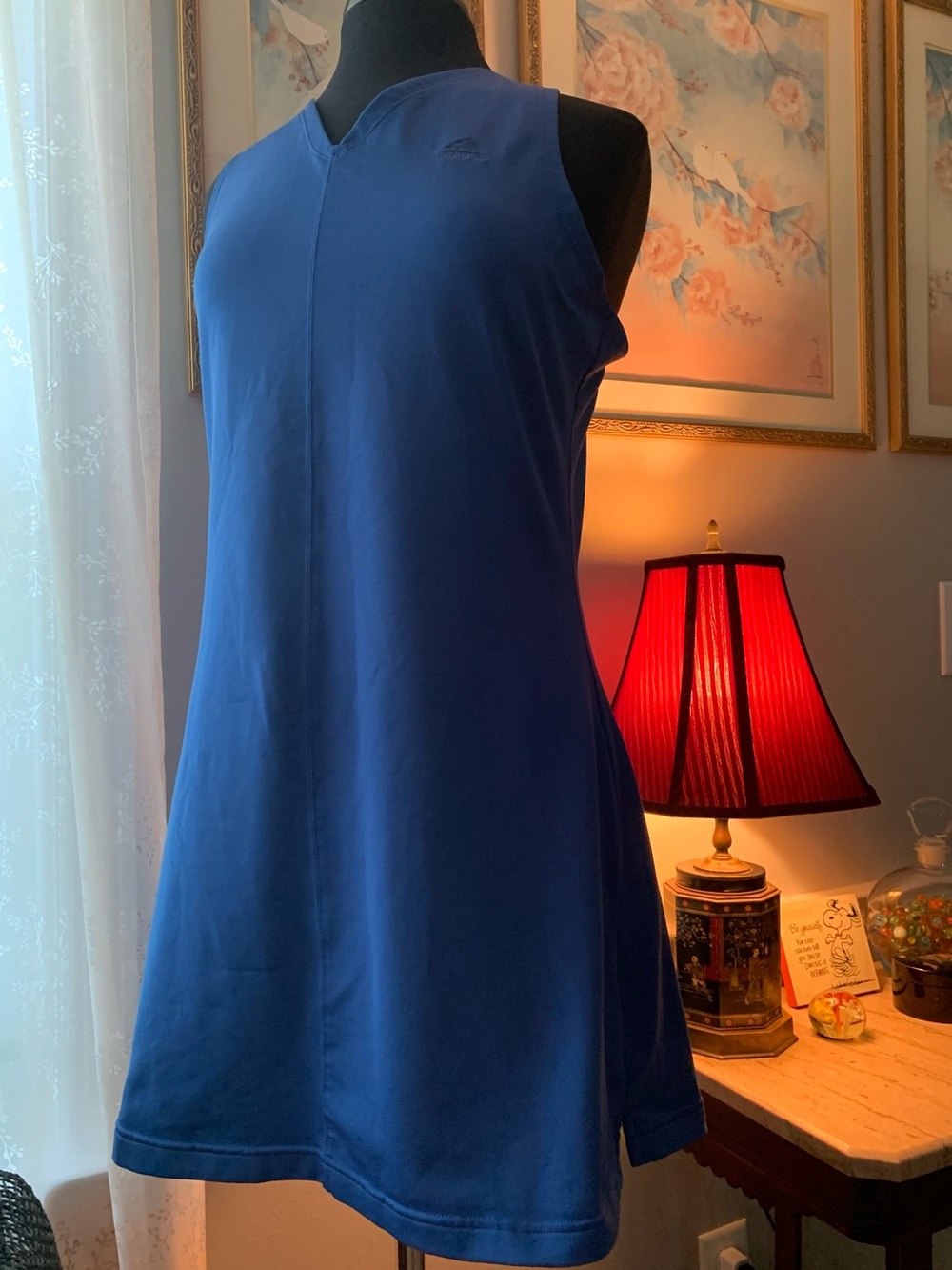 Vintage Addidas Athletic Tennis Golf Sleeveless A Line Dress